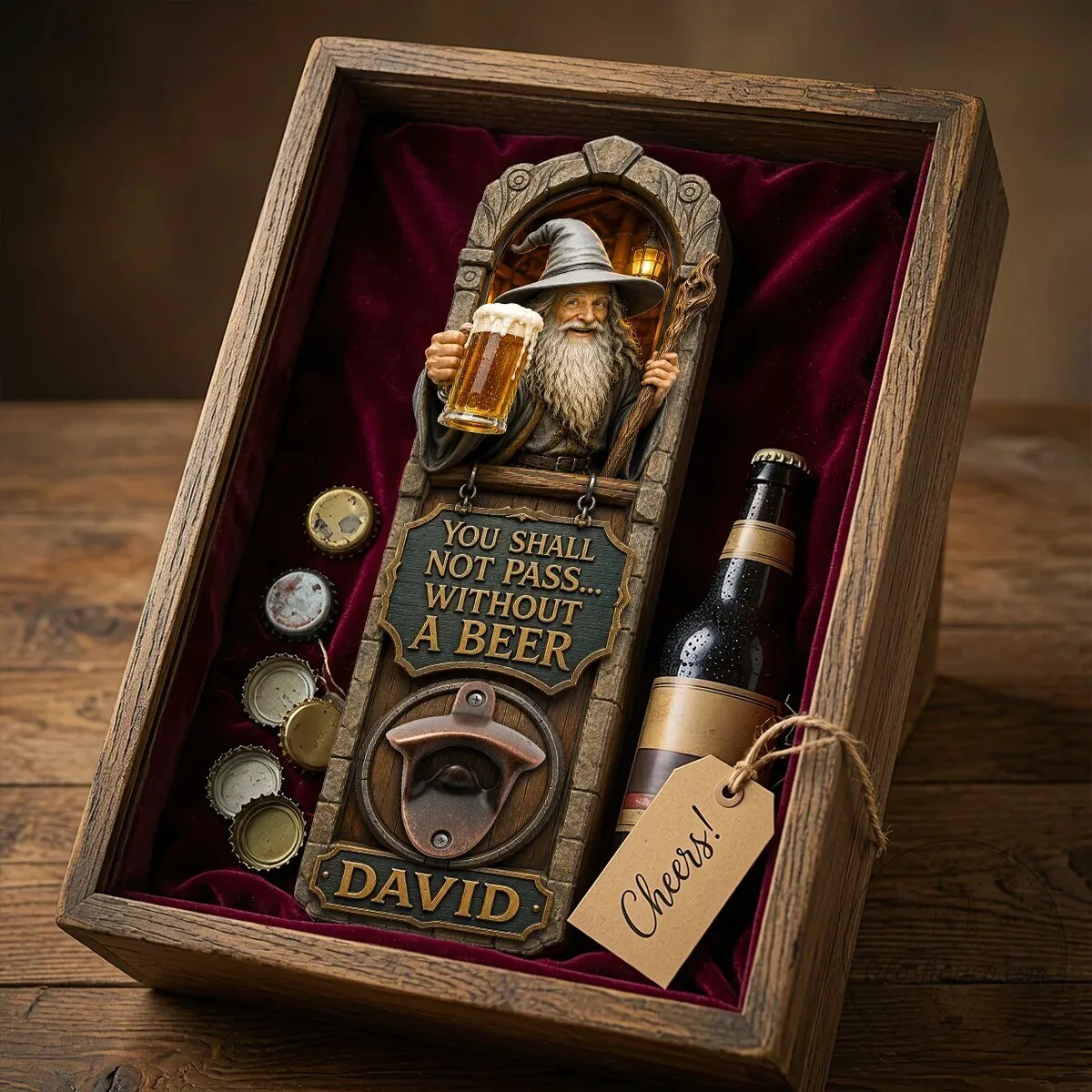 Gandalf You Shall Not Pass Without A Beer Wall Mounted Bottle Opener 9 Gandalf You Shall Not Pass Without A Beer Wall Mounted Bottle Opener