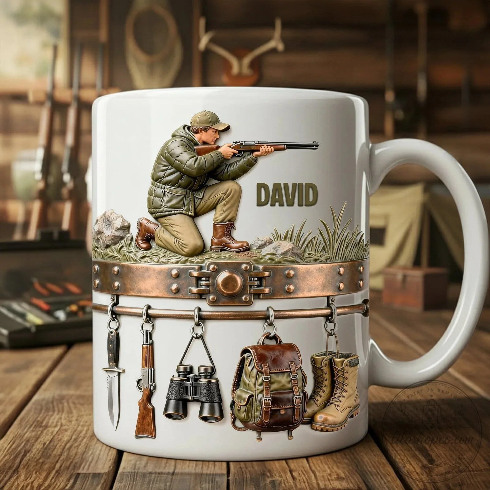Personalized Hunter David Coffee Mug