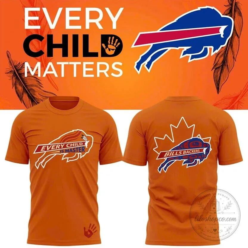 Buffalo Bills Every Child Matters Orange Day 2026 T-Shirt