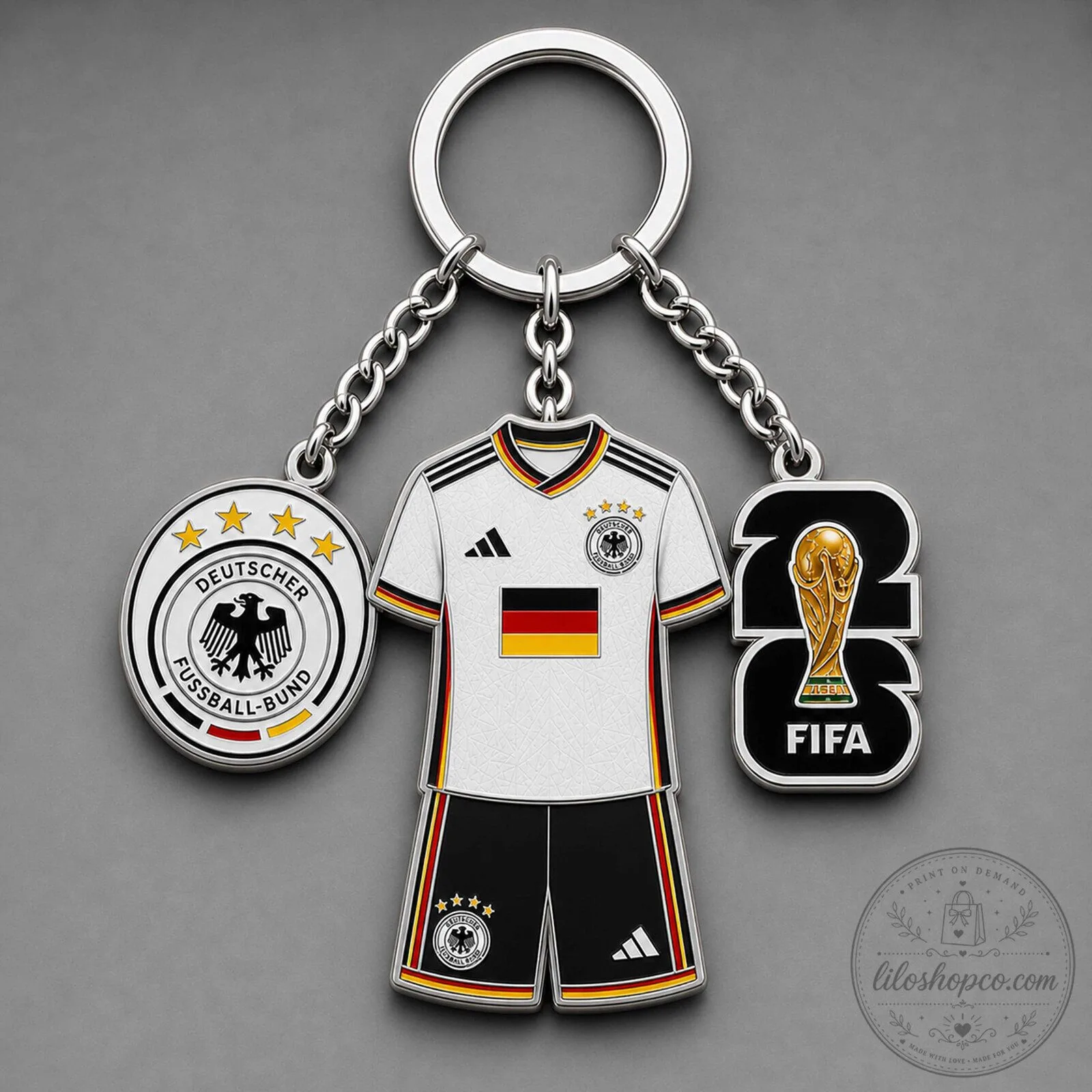 Germany National Football Team World Cup 2026 FIFA Keychain