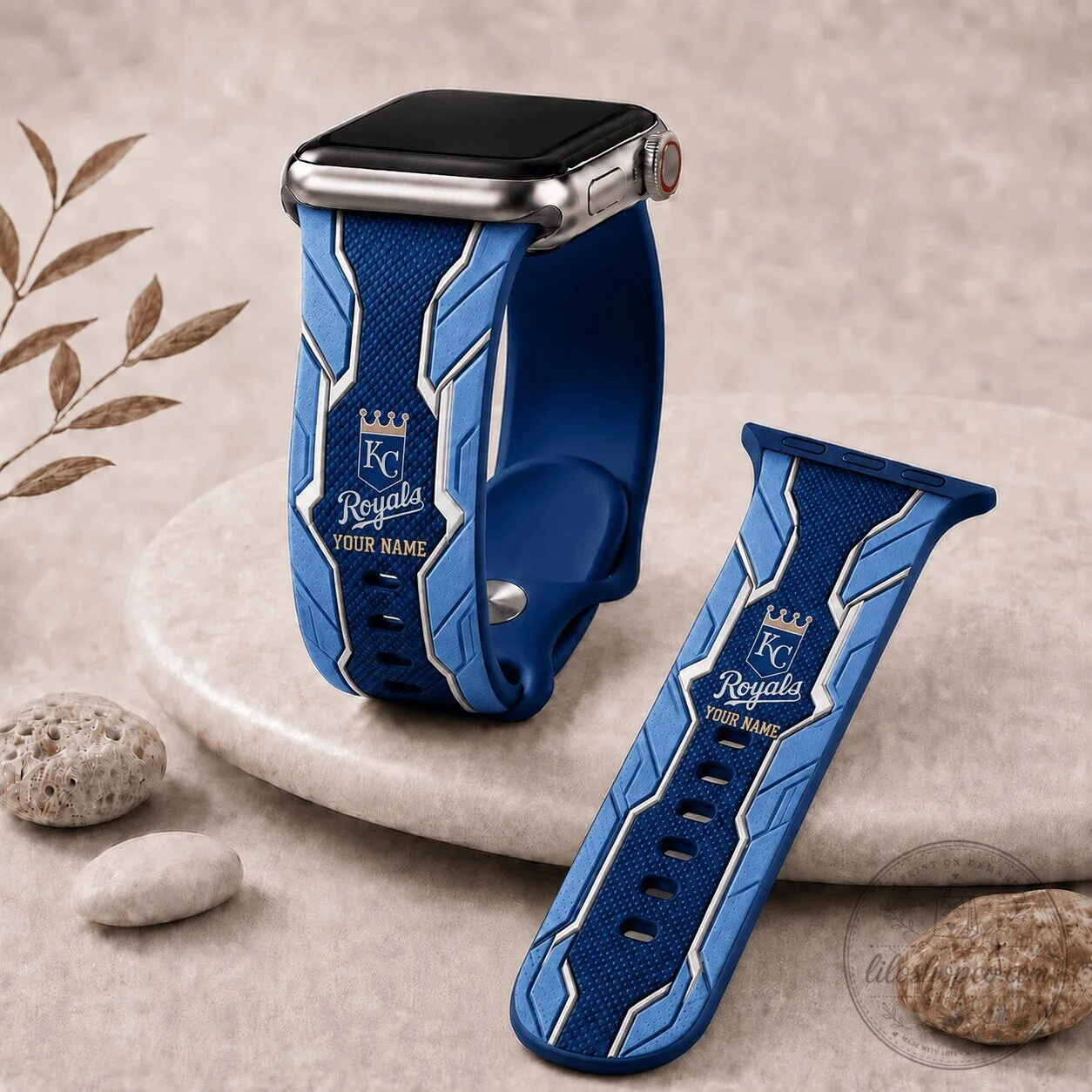 Kansas City Royals MLB Baseball Team Apple Watch Band