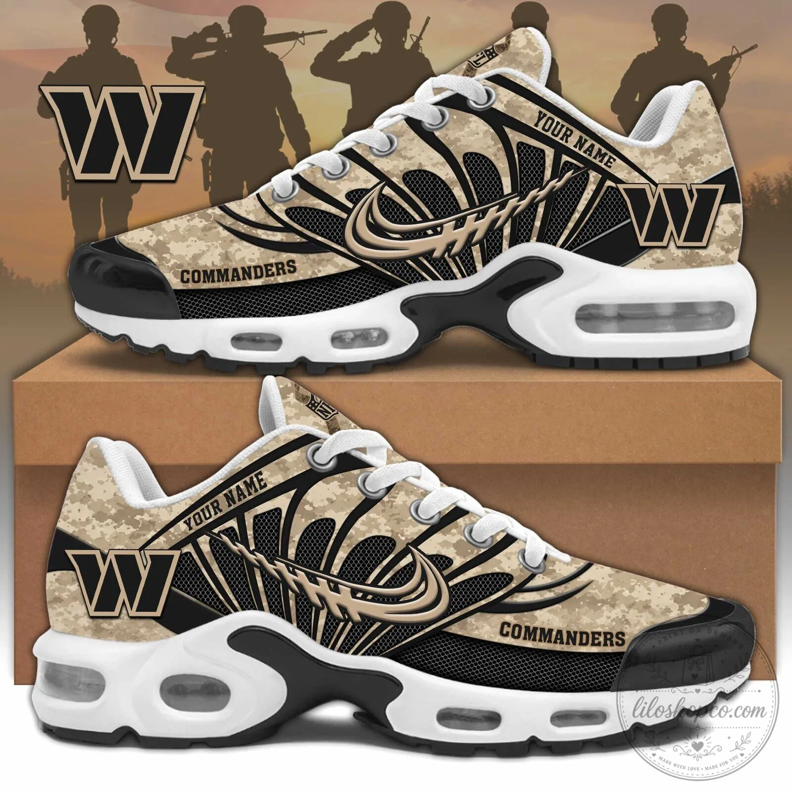 .WAS Veterans Day Shoes Limited Edition