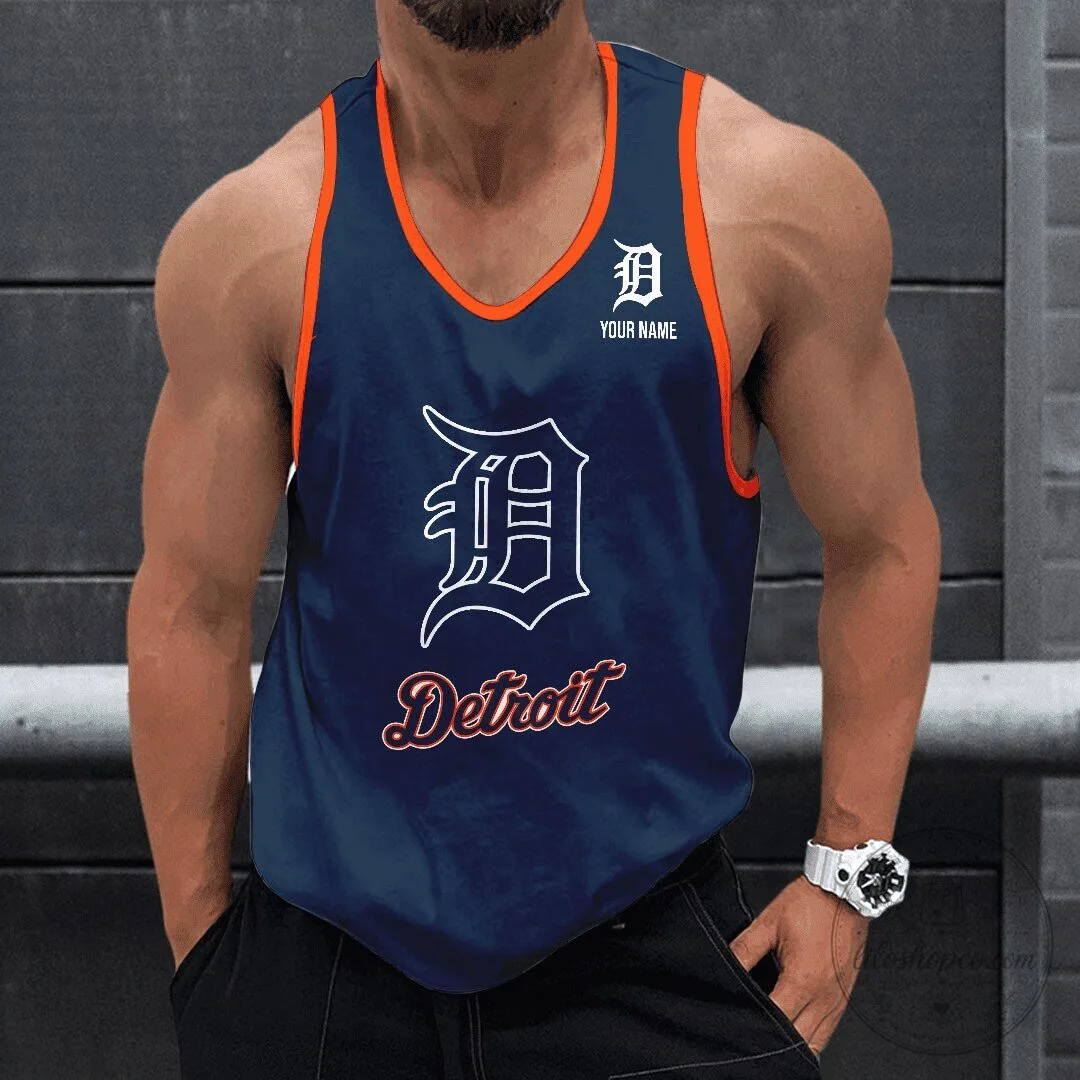 Detroit Tigers Tank Top Shirt for Men, Women, and Youth Fans