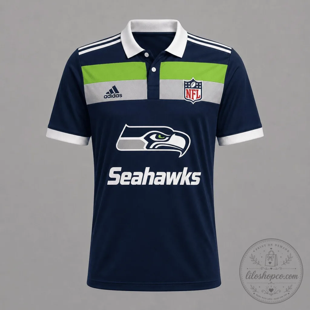 Seattle Seahawks National Football League Men's Performance Polo Shirt Seattle Seahawks National Football League Men's Performance Polo Shirt