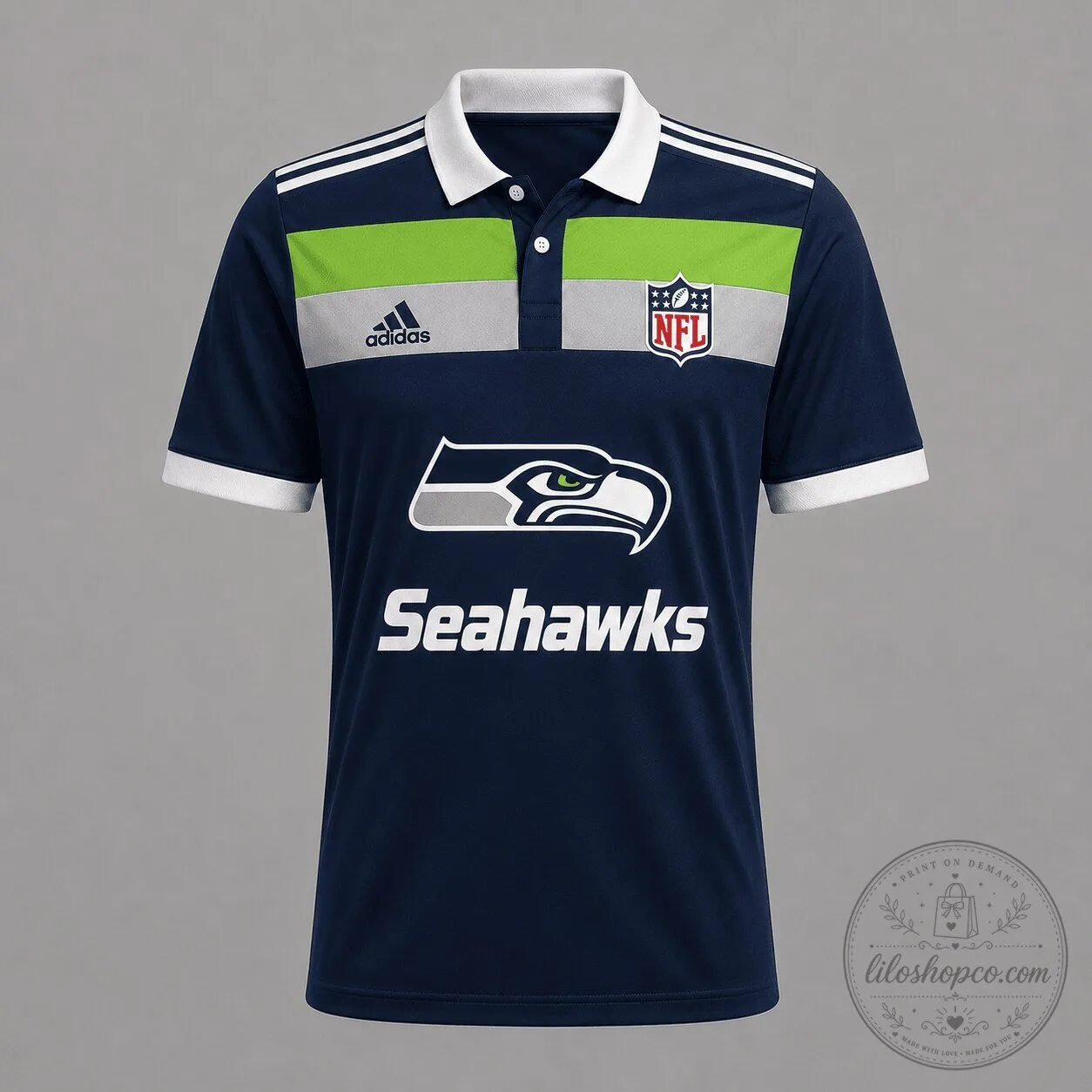 Seattle Seahawks National Football League Men's Performance Polo Shirt