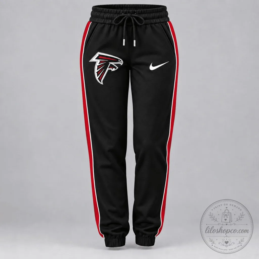 Atlanta Falcons Nike Side Stripe Sports Jogger Pants Atlanta Falcons Nike Side Stripe Sports Jogger Pants