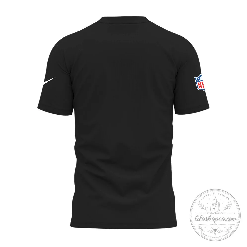 Las Vegas Raiders NFL Crucial Catch Intercept Cancer Black T-Shirt 14 Las Vegas Raiders NFL Crucial Catch Intercept Cancer Black T-Shirt