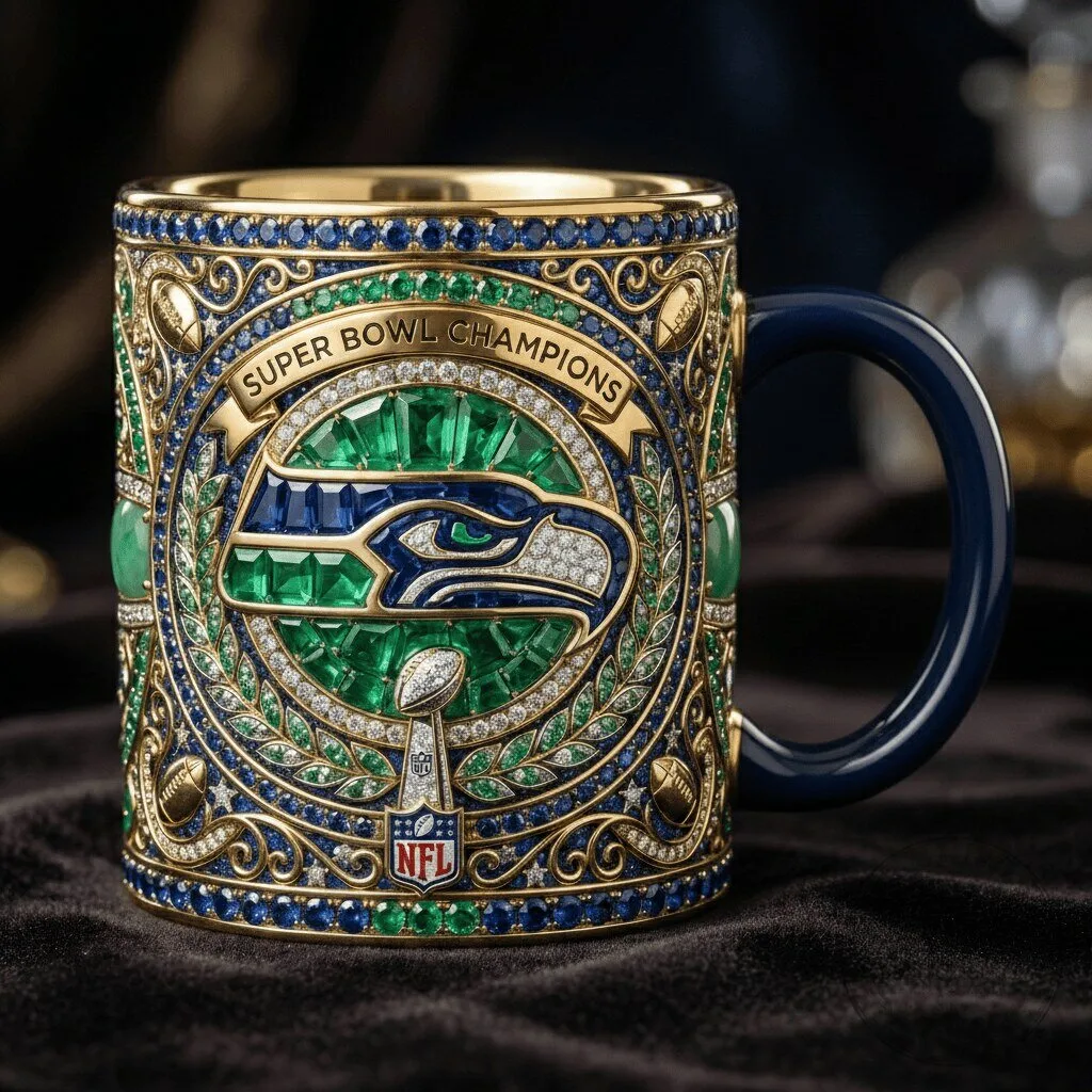 Seattle Seahawks Super Bowl Champions Collectible Coffee Mug 23 Seattle Seahawks Super Bowl Champions Collectible Coffee Mug