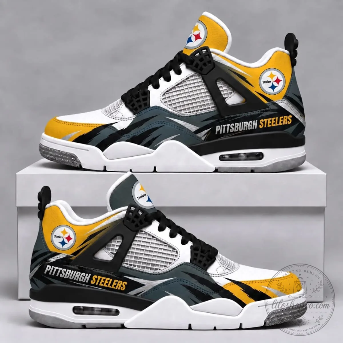 Pittsburgh Steelers Athletic Sneakers